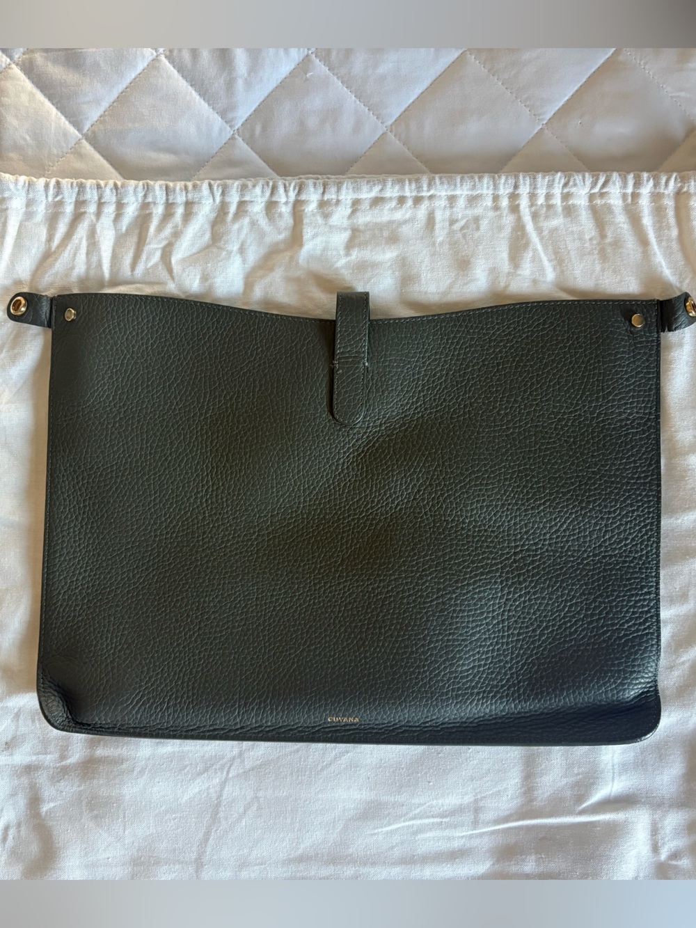CUYANA System Laptop Sleeve 16-inch - Dark Olive